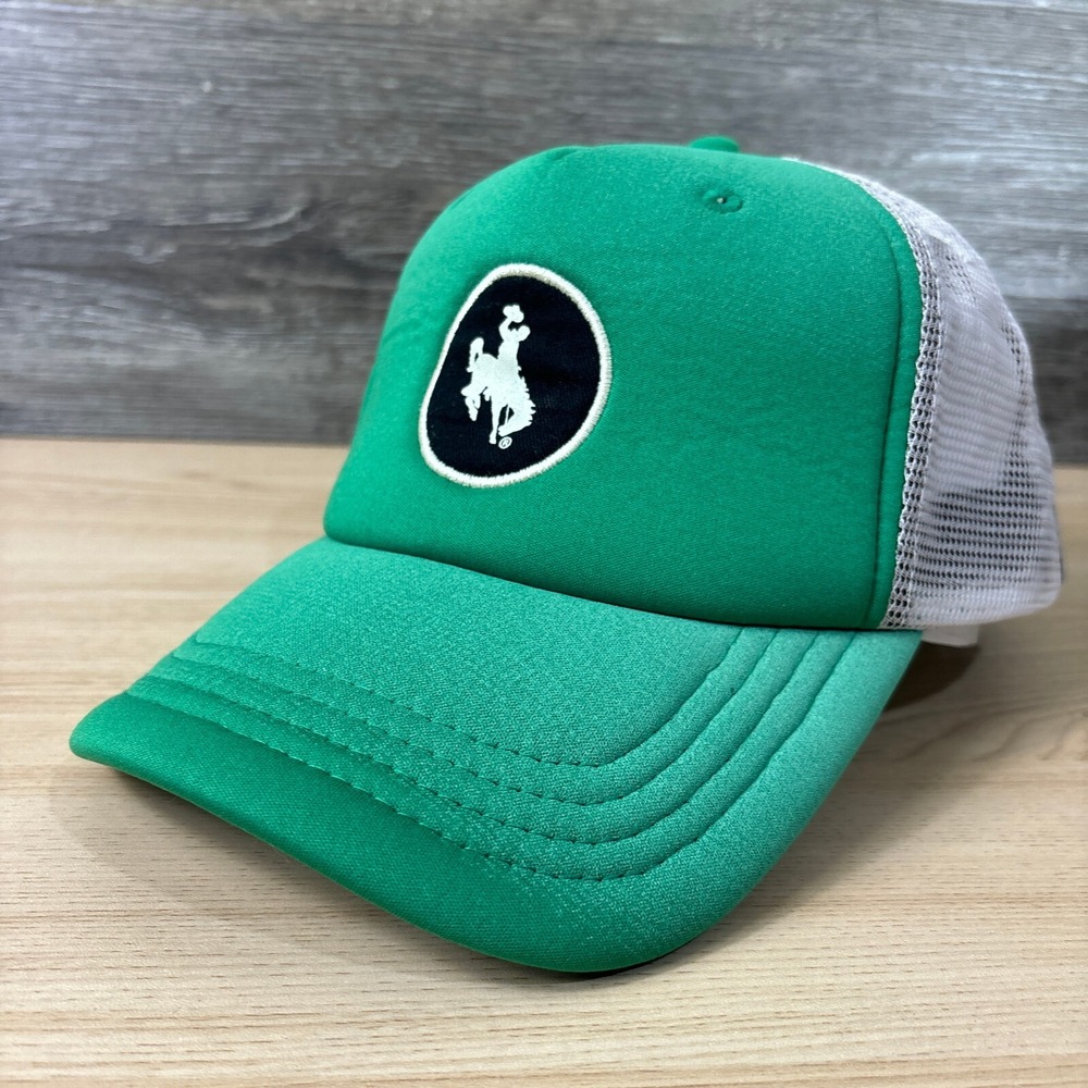 Jackson Hole Hat Cap Snapback Green Trucker Wyoming‎ Cowboy Adjustable